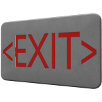 [Glows 🌟]  Exit Sign Hat