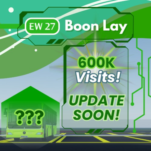 Singapore Bus Simulator V4 (Boon Lay) official Roblox game thumbnail