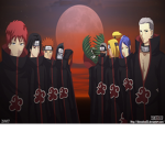 Akatsuki Of Naruto 2nd Demension