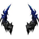 Blue Warlord Horns