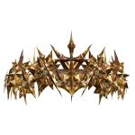Gold Star Cross Crown