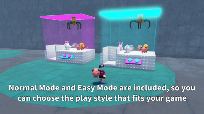 CraneGame System - Normal & EasyMode (Free & Coin) preview 5