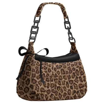Leopard Gyaru Fur Purse | Roblox Item - Rolimon's