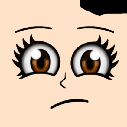 Melody's Face. (The Old Cursed Wii.) Roblox decal