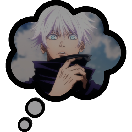 Thinking About Satoru Gojo Roblox item