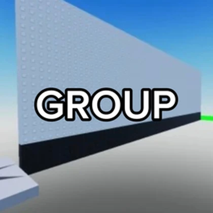 Wallhop game group Roblox group icon
