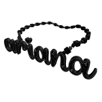 ari black and white necklace 1.0