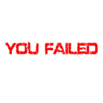 You Failed 👏