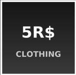 5 robux clothing-
