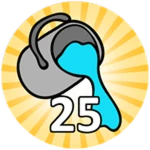 25 Tile Painter Wins Roblox badge thumbnail