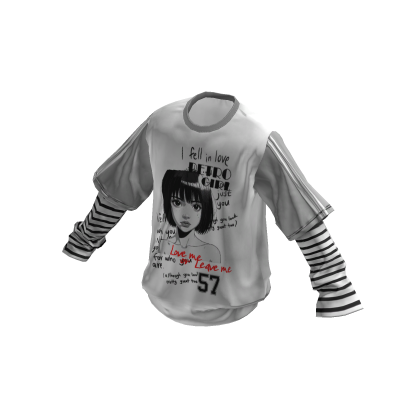 💗Y2K GRAPHIC T-SHIRT_WHITE thumbnail
