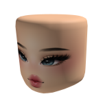 Cute and Trendy Preppy Makeup Face - Dynamic Head