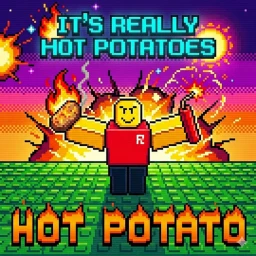 very hot potatoes icon