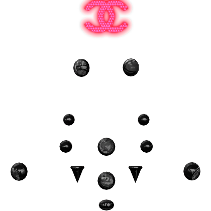EMISSIVE CC Piercing Set Red and Black