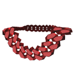 Iced Out Red Chain