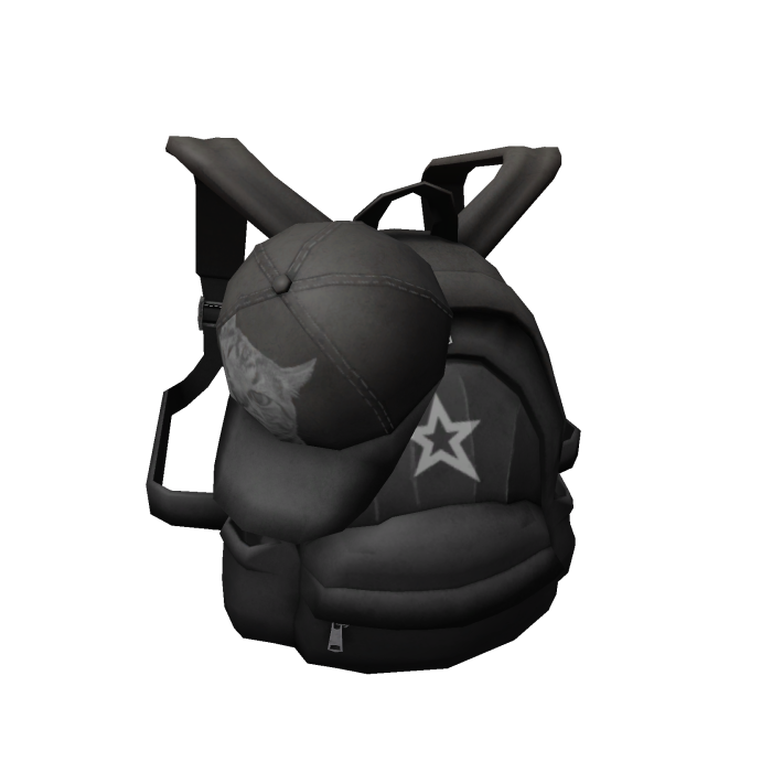 Black Star Bacpack Cap