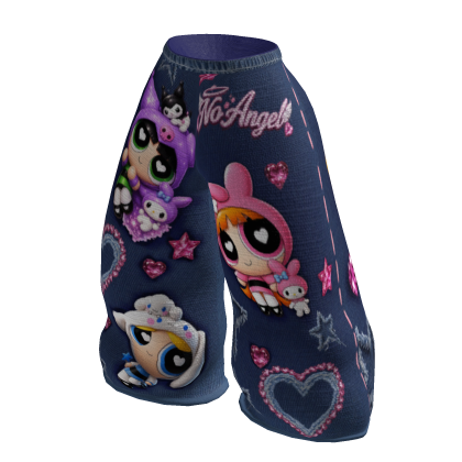 Y2K Angel Baggy Pants