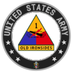「 Army 1st Armored Division 」