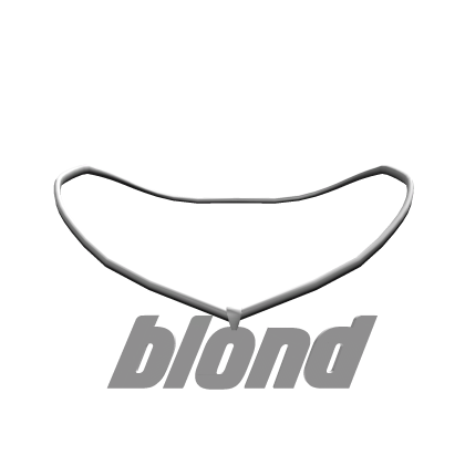 blond frank necklace 3.0 Roblox item