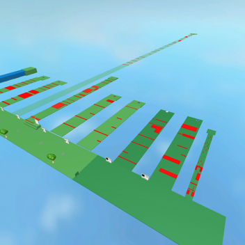 Survive A moving Path with Lava on it 2 New Course