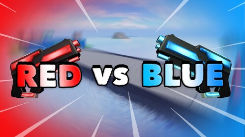 💥Red vs Blue Gun Battle!💎