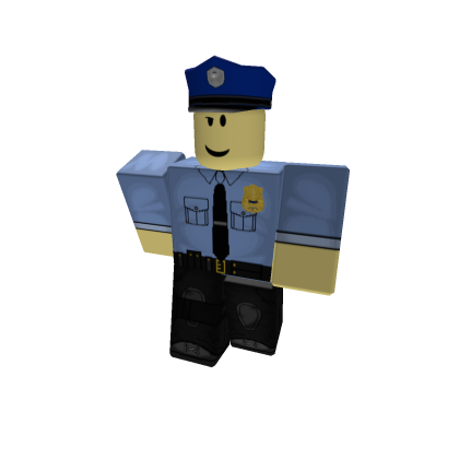Walking police officer