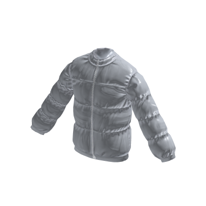 Light Grey Puffer Jacket