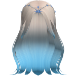 adidas x Touzled Ethereal Hairstyle with Crown