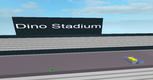 NCAA Baseball Dino Stadium Game Stadium