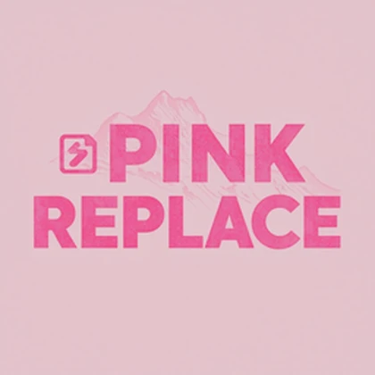 PINK REPLACE STUDIO Roblox group icon