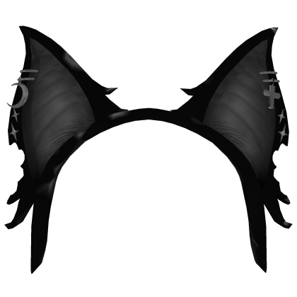 Goth Bat Headband