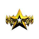 Royal Golden Star Crown