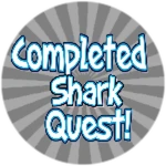 SHARK QUEST Roblox badge thumbnail