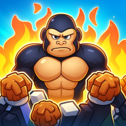 [UPDATE 2!] 100 Players Vs Gorilla!