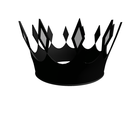 Black and White Void Crown Roblox item