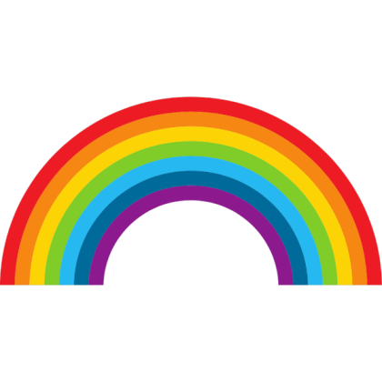 No Background Rainbow Roblox decal