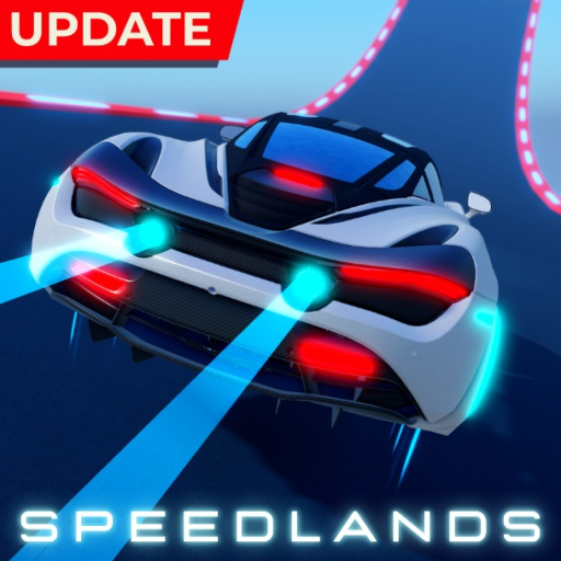 SpeedLands - Anti Gravity Racing official Roblox game thumbnail