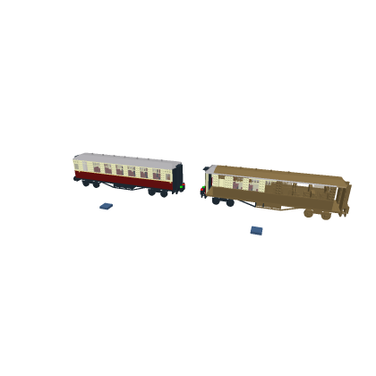 Destroyed ad normal coach for Joelego