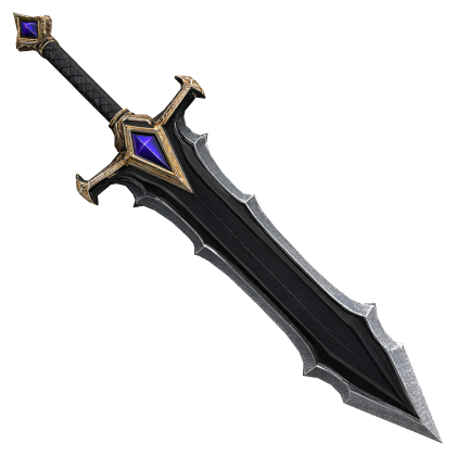 Black & Purple Gothic Sword Roblox item