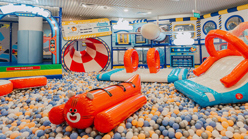 Indoor Rainbow Disney Playground Playplace