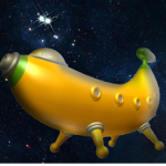 Banana spaceship