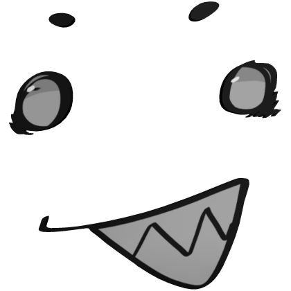 😼 Angry Emo Silly Smiling Teeth Full Face Roblox item