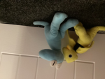 Cyan x yellow rainbow friends