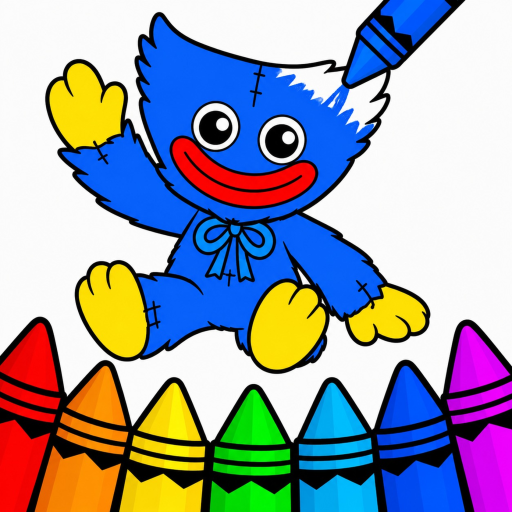 Color A Poppy Playtime icon