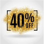 40% Off!