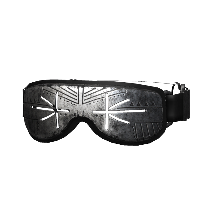 Black Aluminum Visor