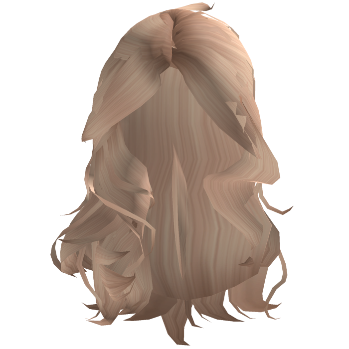 Blonde Half Up Wispy Layers