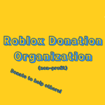 Roblox Donation Organization