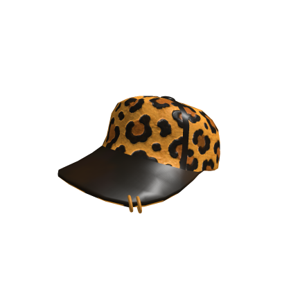 Leopard Print Cap [PBR] Roblox item