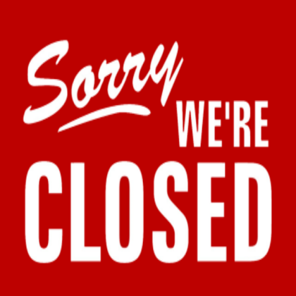 closed sign Roblox decal